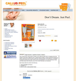 Callus Peel